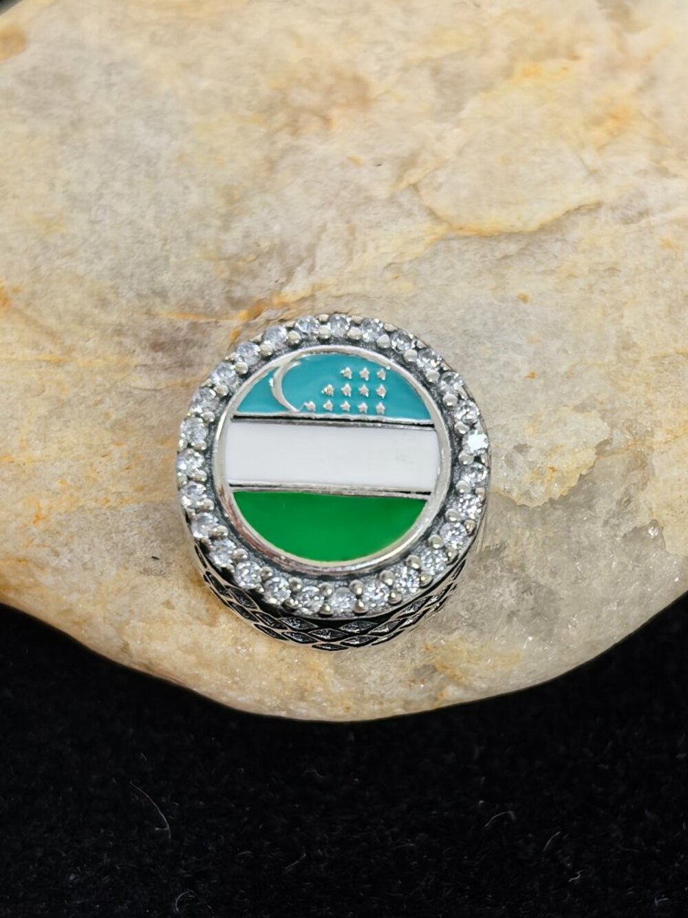 Pandora Uzbekesitan Travel Exclusive Charm Pendant, S925 Silver Jewelry